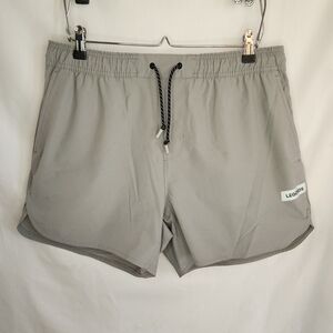 Legends Luka 5" Inseam Gray Athletic Men's Shorts Moisture Wicking XL